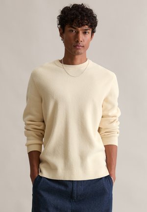 LONGSLEEVE ROUND NECK - Strickpullover - pure cashmere