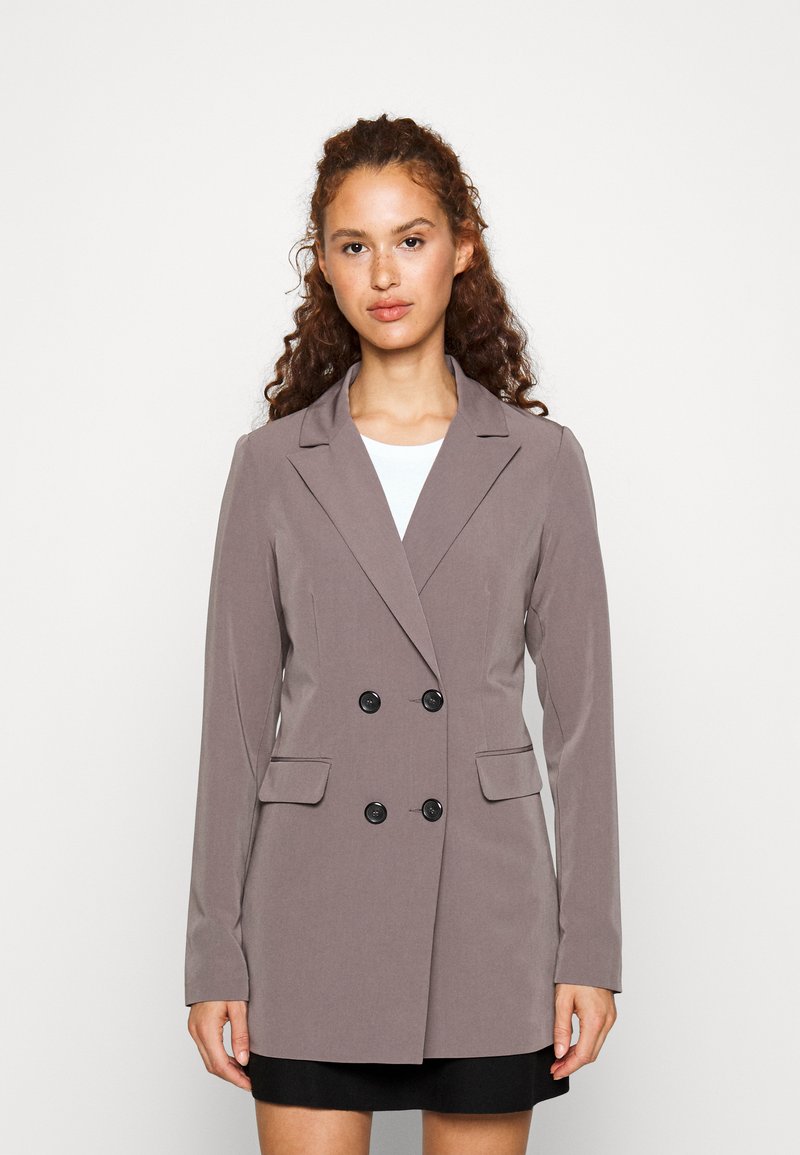 ONLY Tall ONLNEWMILA MILI BLAZER Short coat plum kitten/brown