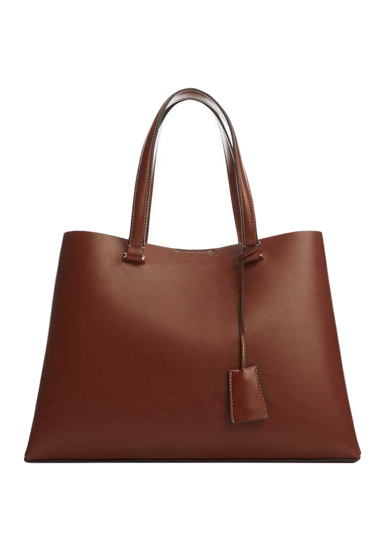 Mango BELLO Tote bag brown