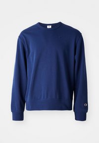 ICONS CREWNECK WITH SMALL TONAL LOGO - Sweatshirt - dark blue