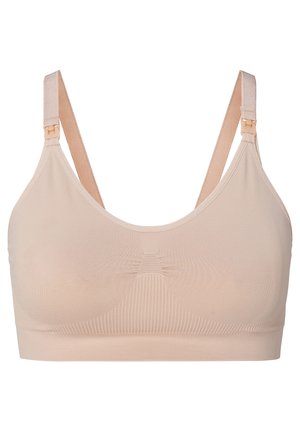 Noppies NOPPIES MATERNITY ESSENTIALS SEAMLESS NURSING BRA HURA SENSIL® BREEZE - Bustier - moonlight