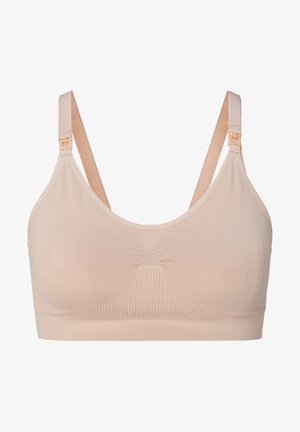 Noppies NOPPIES MATERNITY ESSENTIALS SEAMLESS NURSING BRA HURA SENSIL® BREEZE - Brassière - moonlight