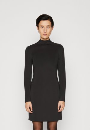 Calvin Klein MINI DRESS - Strickkleid - black