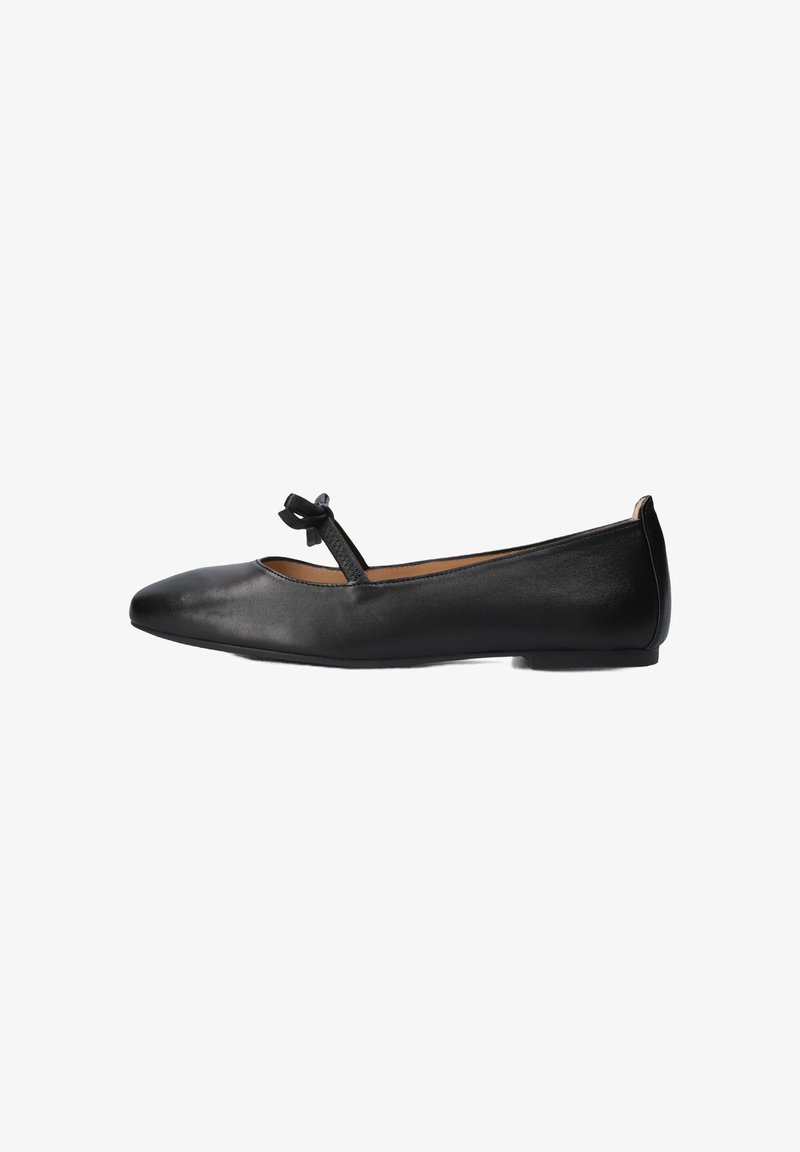 Unisa BETAR - Ballerina's met enkelbandjes - zwart