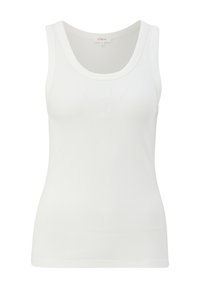 s.Oliver STRETCH - Top - ecru