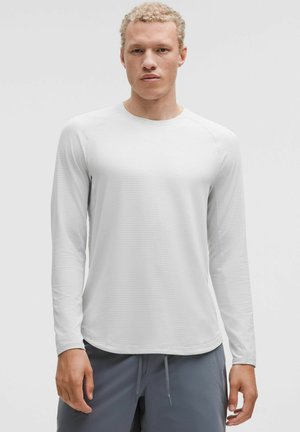 Top s dlhým rukávom - heathered vapor