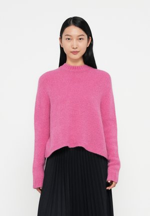 KNITTED SWEATER - Pulóver - pink