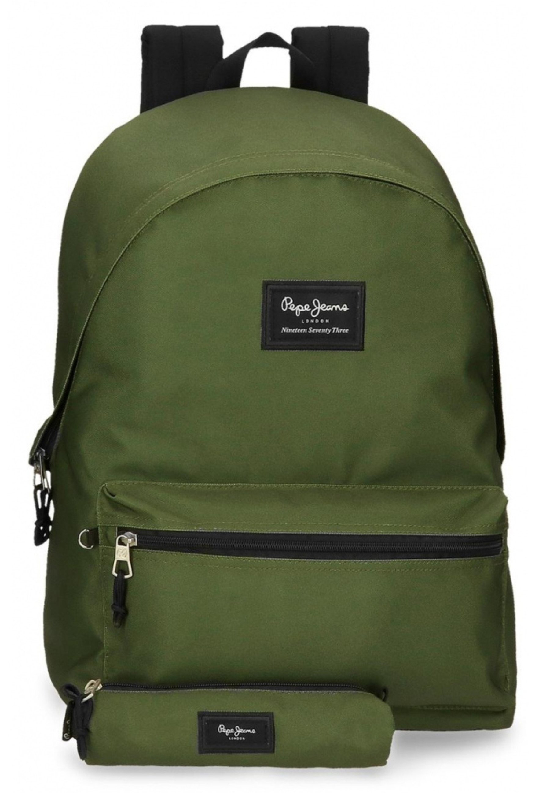 Pepe Jeans PORTATODO ARIS - Mochila - verde oscuro/verde - Zalando.es