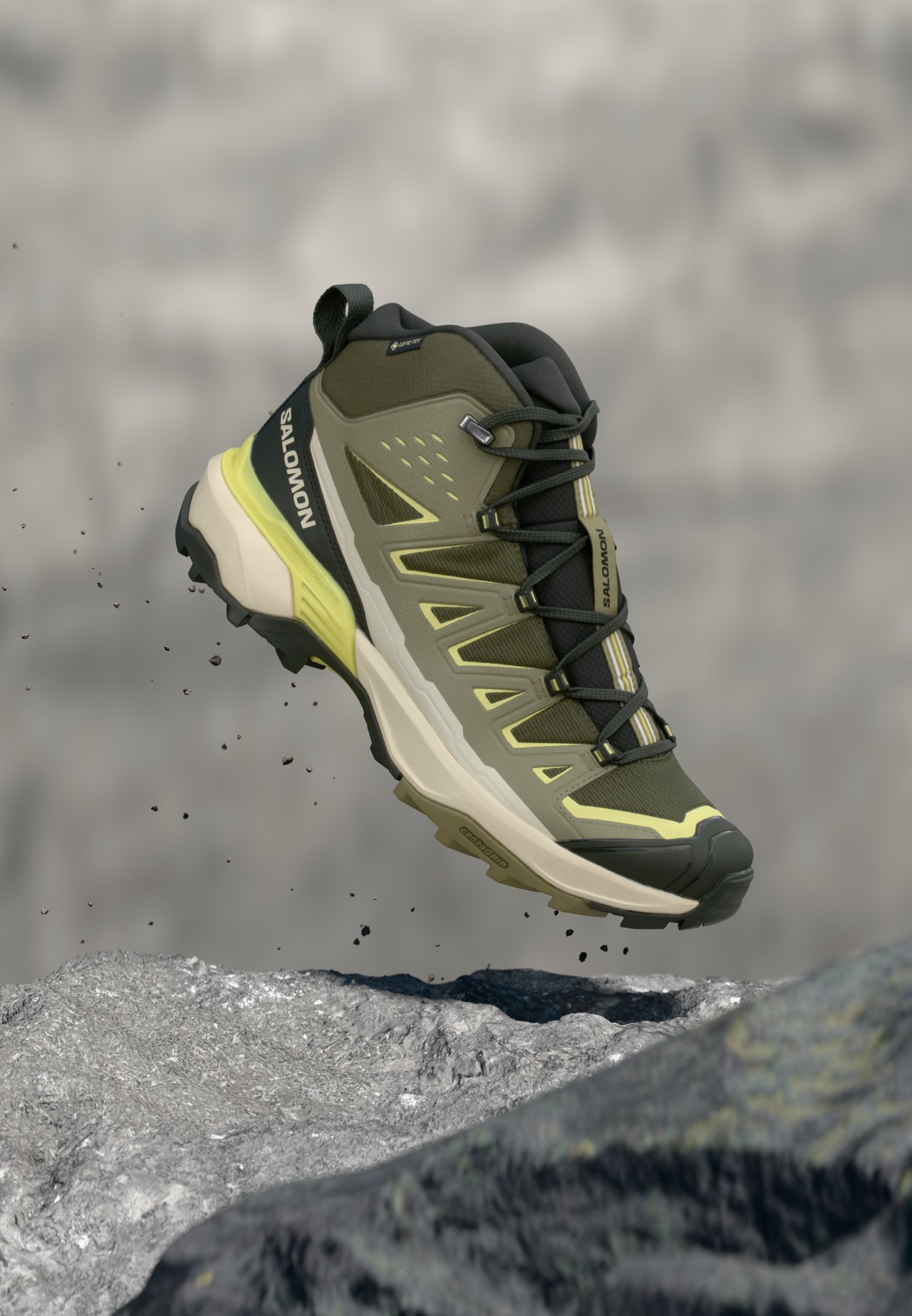 Salomon X ULTRA 360 EDGE - Zapatillas de senderismo - olive night