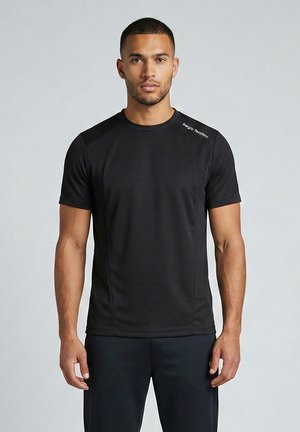 Sergio Tacchini ADRIATICO - T-shirts basic - black/white