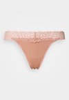 THONG CALVIN KLEIN ATTRACT - Stringi - copper earth
