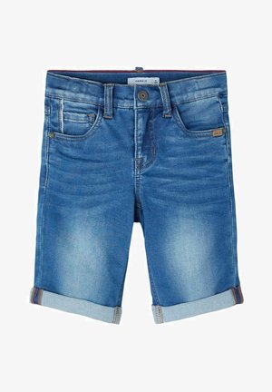 THEO - Jeansshort - medium blue denim