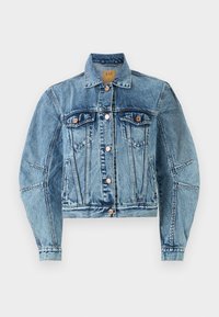 BARREL CINCHED BACK ICON  - Giacca di jeans - medium wash