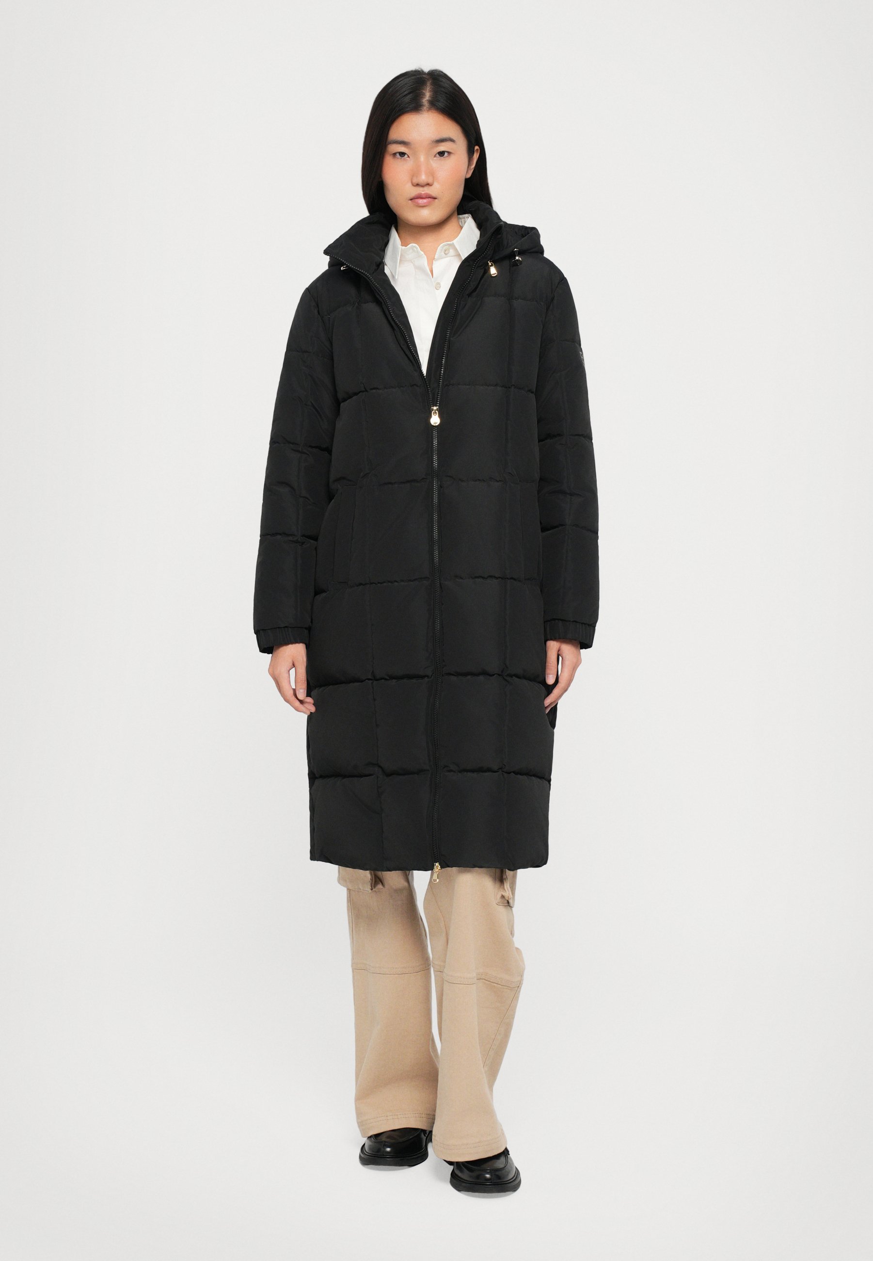 EA7 Emporio Armani CABAN COAT - Winter coat - black - Zalando
