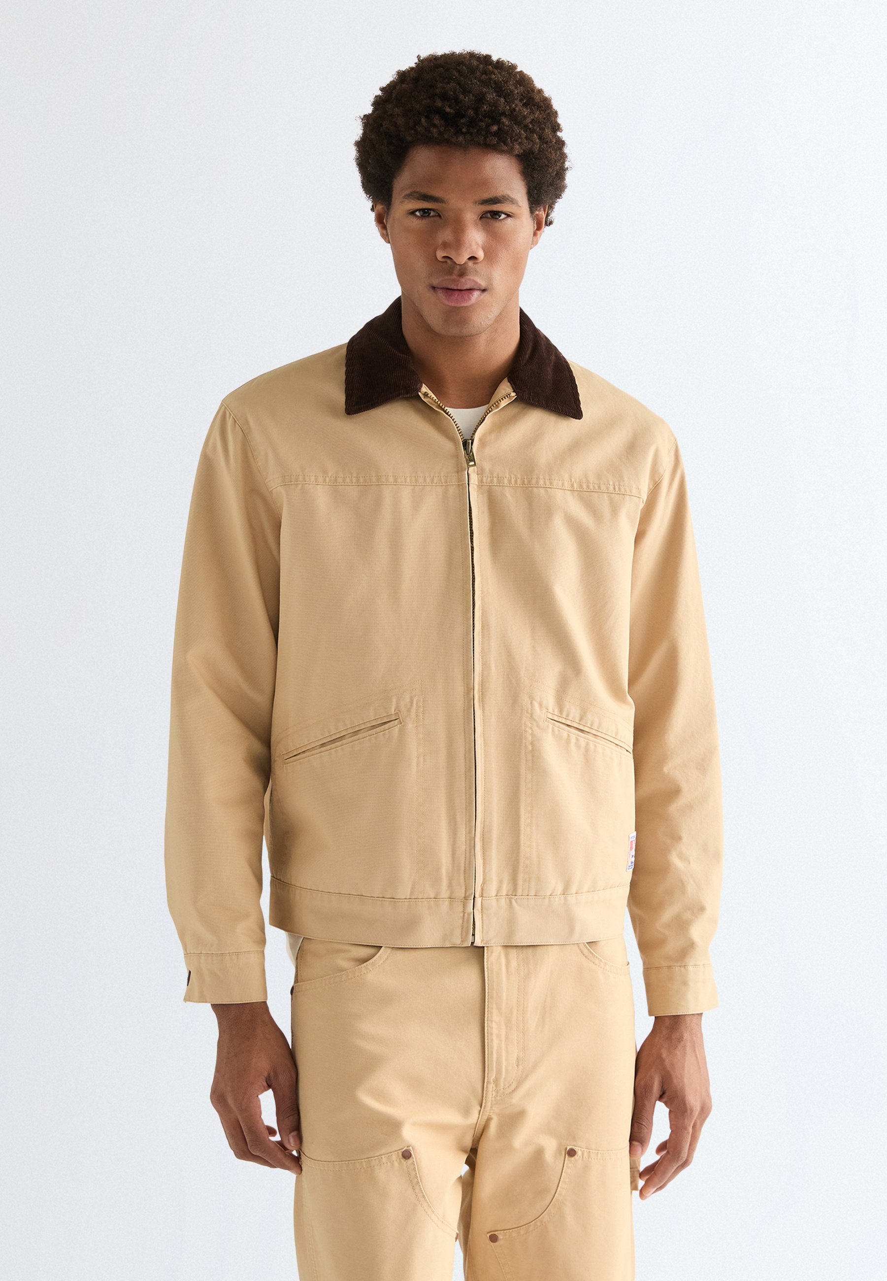 Wrangler TRANSITIONAL JACKET - Light jacket - golden-coloured