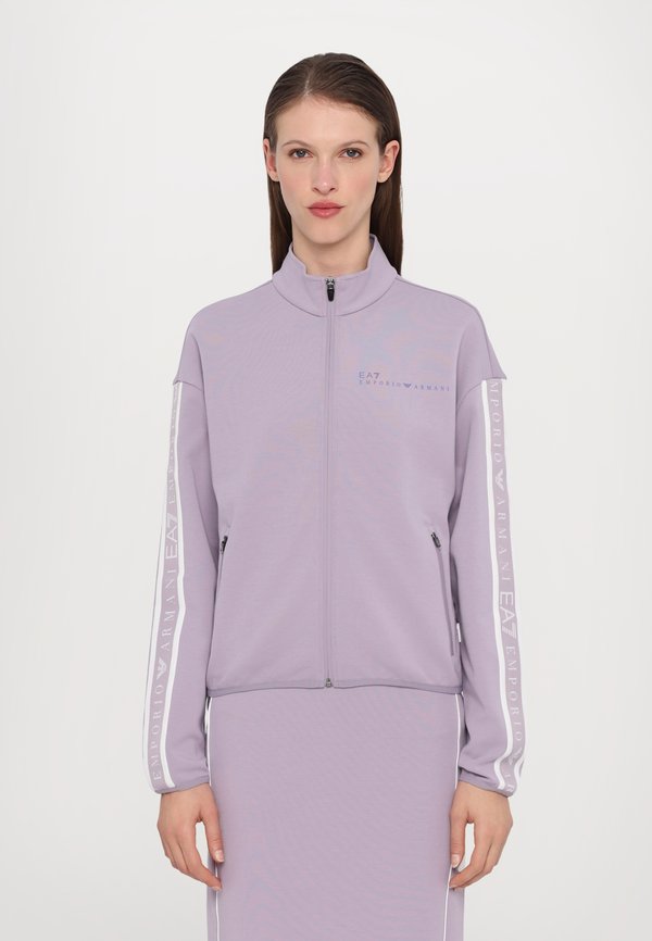 Zip-up sweatshirt - lavender gray