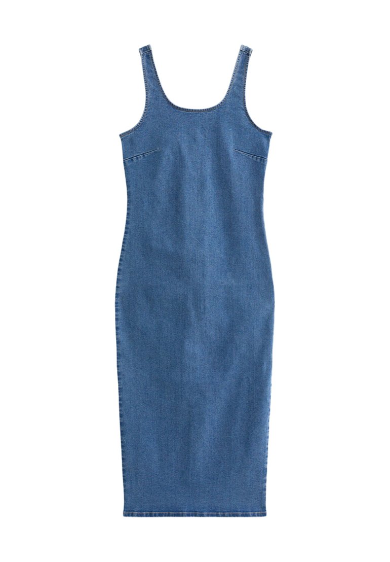 New Look Jeansjurken blauw
