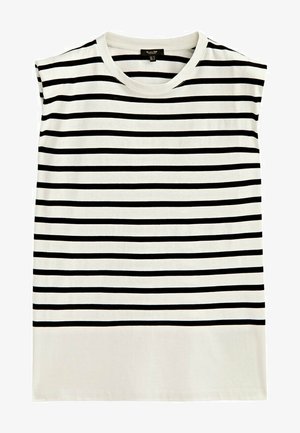 WITH SHOULDER PADS - Débardeur - white