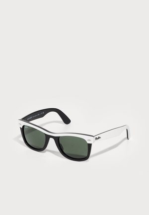 WAYFARER UNISEX - Aurinkolasit - white/black/green
