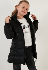 LELA REGULAR FIT - Ziemas mētelis - black