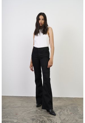 Trousers - black