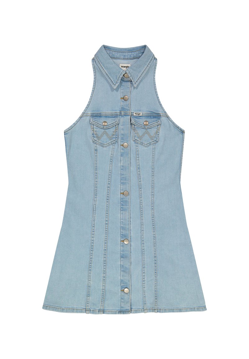 Wrangler Jeansjurken lichtblauw denim
