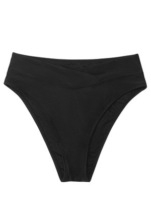 Cupshe CUT CHEEKY HIPSTER - Bikinibroekje - solid black