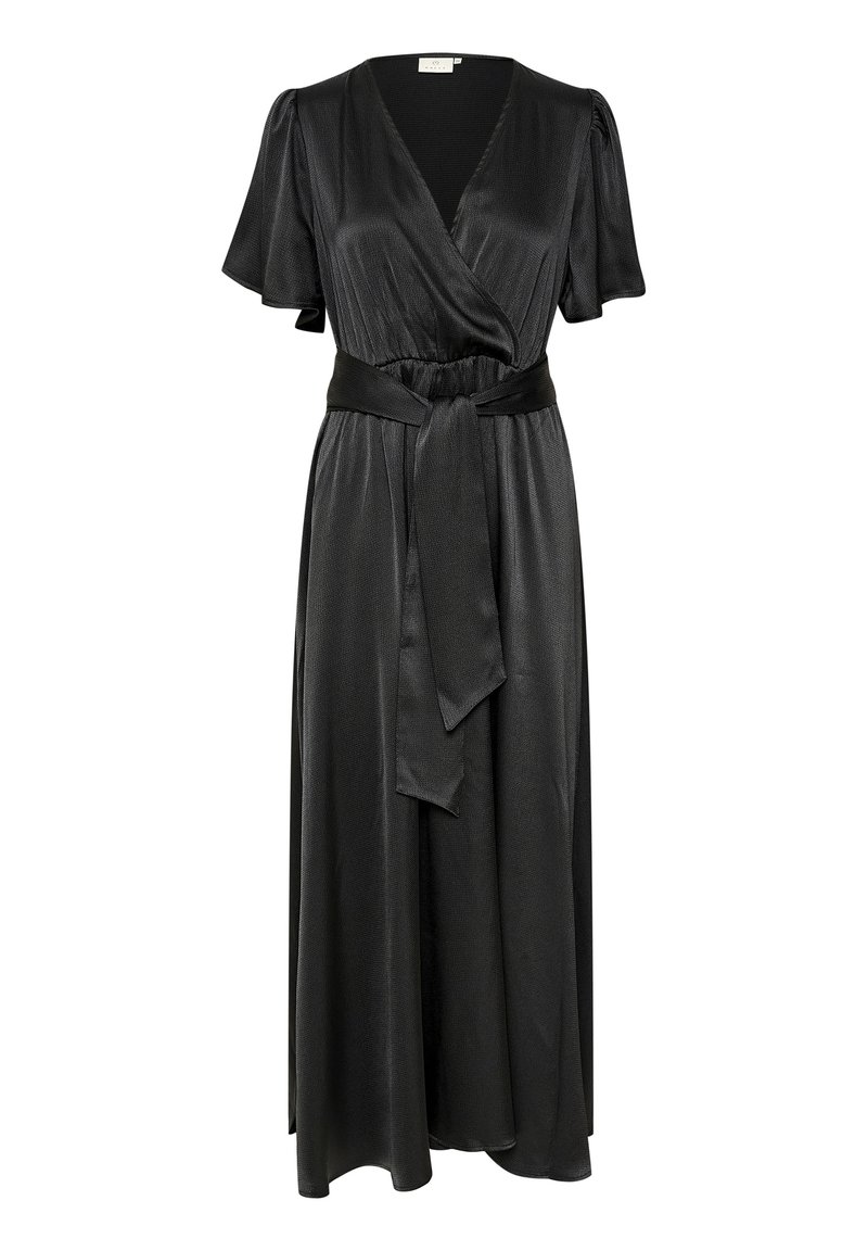 Kaffe Maxi-jurk gemêleerd zwart Kaffe Maxi-jurk gemêleerd zwart