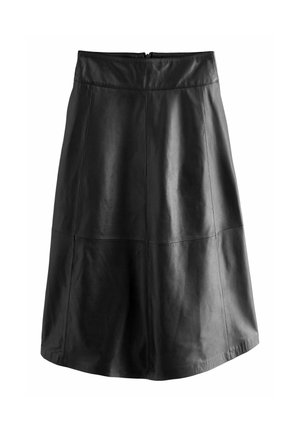 A-snit nederdel - black