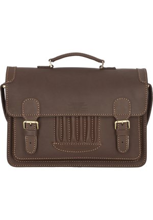 Mika Lederwaren Ventiquattrore - dunkelbraun matt