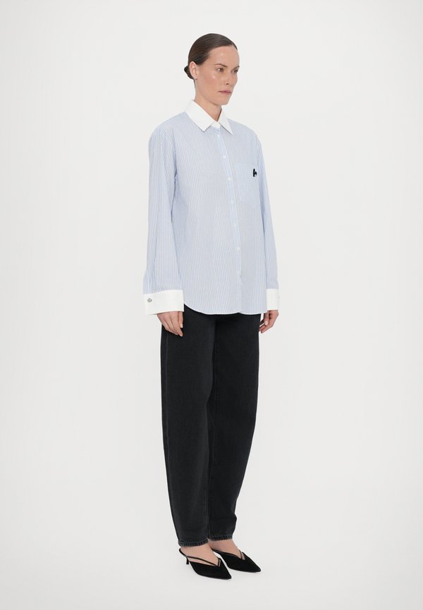 MORNING POP - Button-down blouse - mist3