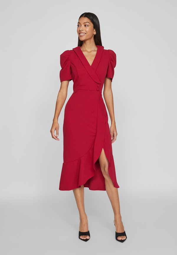 VICLARA MIDI DRESS  - Cocktail dress / Party dress - cerise2