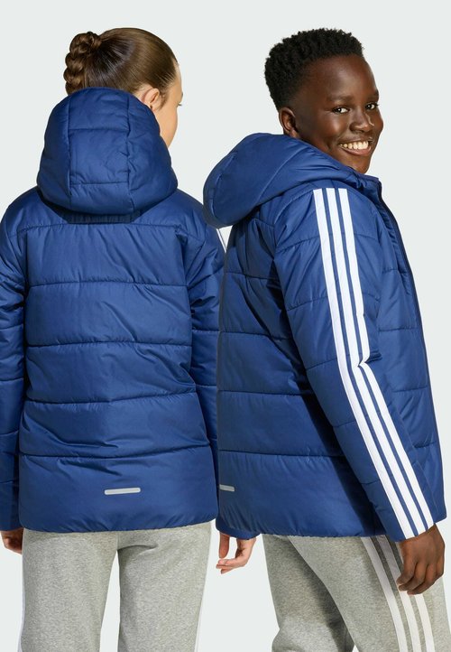 adidas JUNIOR UNISEX - Chaqueta de invierno - dark blue white — photo 2