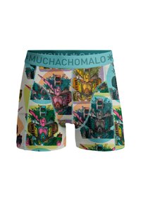 MUCHACHOMALO 4-PACK SOLID - Ozke boksarice - print blue purple pink