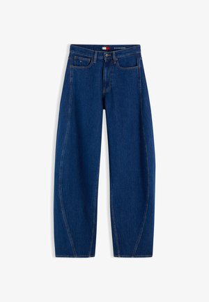 Tommy Jeans, ELLA HIGH RISE BARREL - Φαρδύ τζιν - denim dark