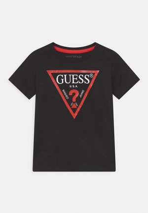 Guess CORE TODDLER KIDS BOY - T-shirt imprimé - jet black