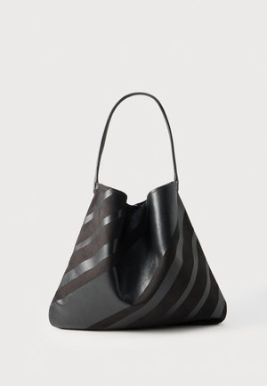 Bonastre, 10 RUE DU PERCHE MARQUETERIE UNISEX - Чанта за пазаруване - black/taupe/bordeaux
