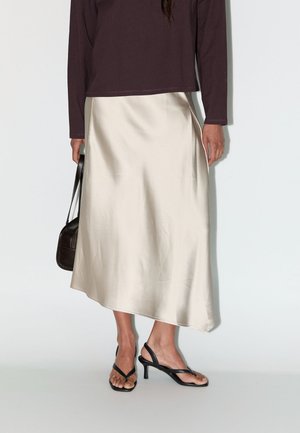 Balmohk, SKIRT BASIC MID-RISE - Jupe trapèze - ecru