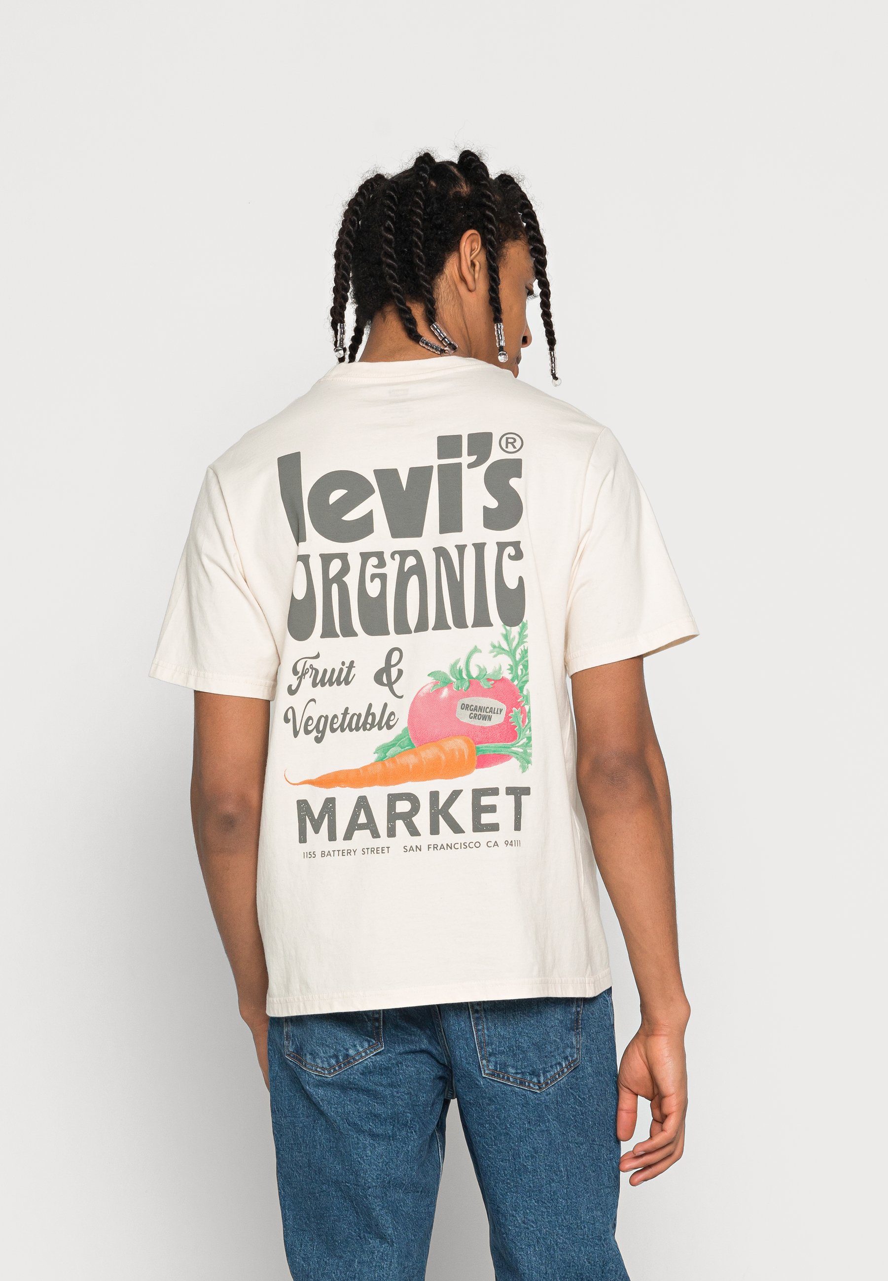 Levi's® GRAPHIC DRAPEY TEE - Camiseta estampada - autumn leaf/naranja -  Zalando.es