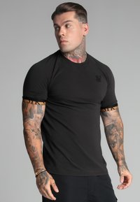 TECH - Camiseta estampada - black