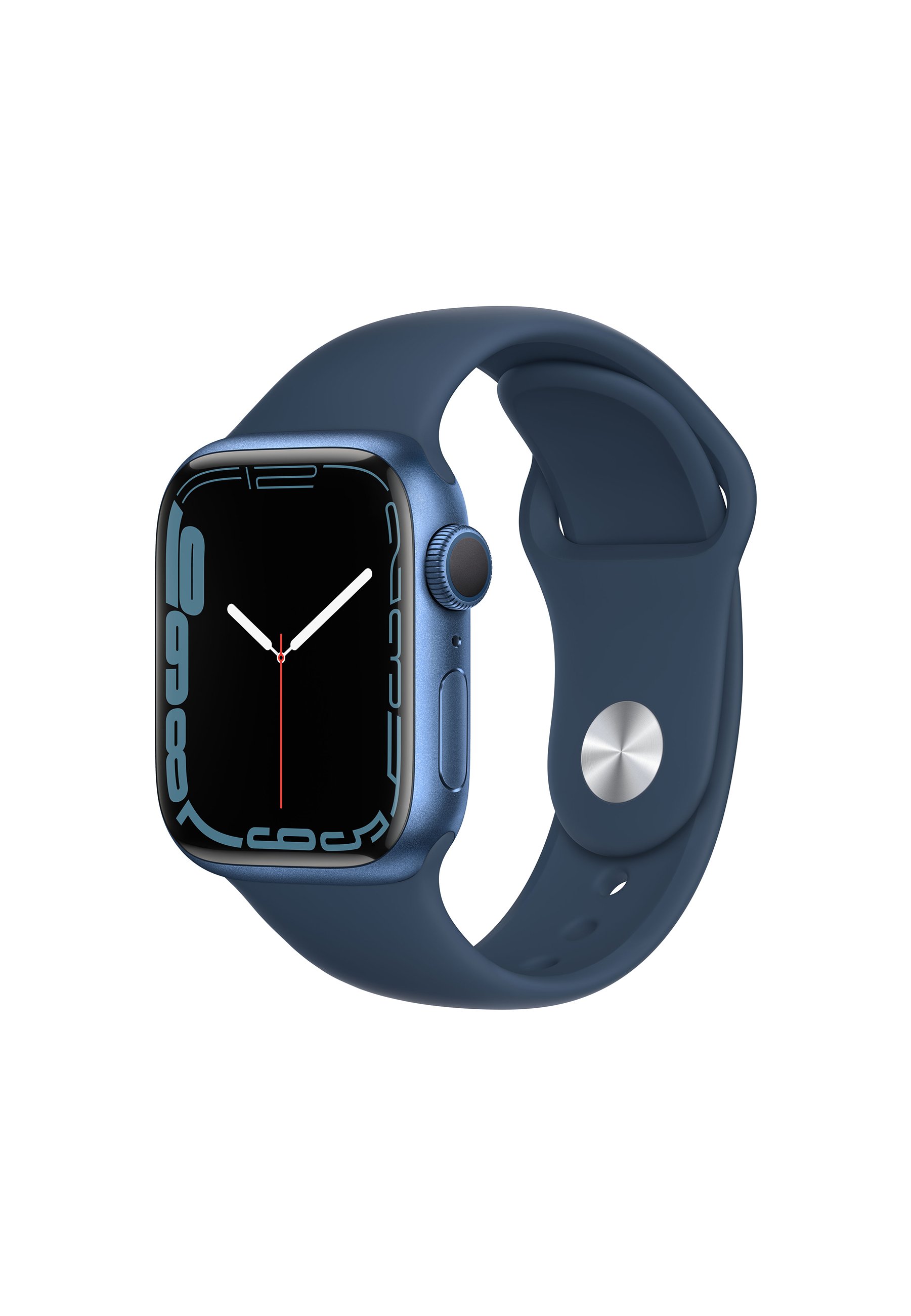 Apple APPLE WATCH SERIES 7 45 MM (GPS) - Smartwatch - midnight aluminium  case with midnight sport band/nero - Zalando.it