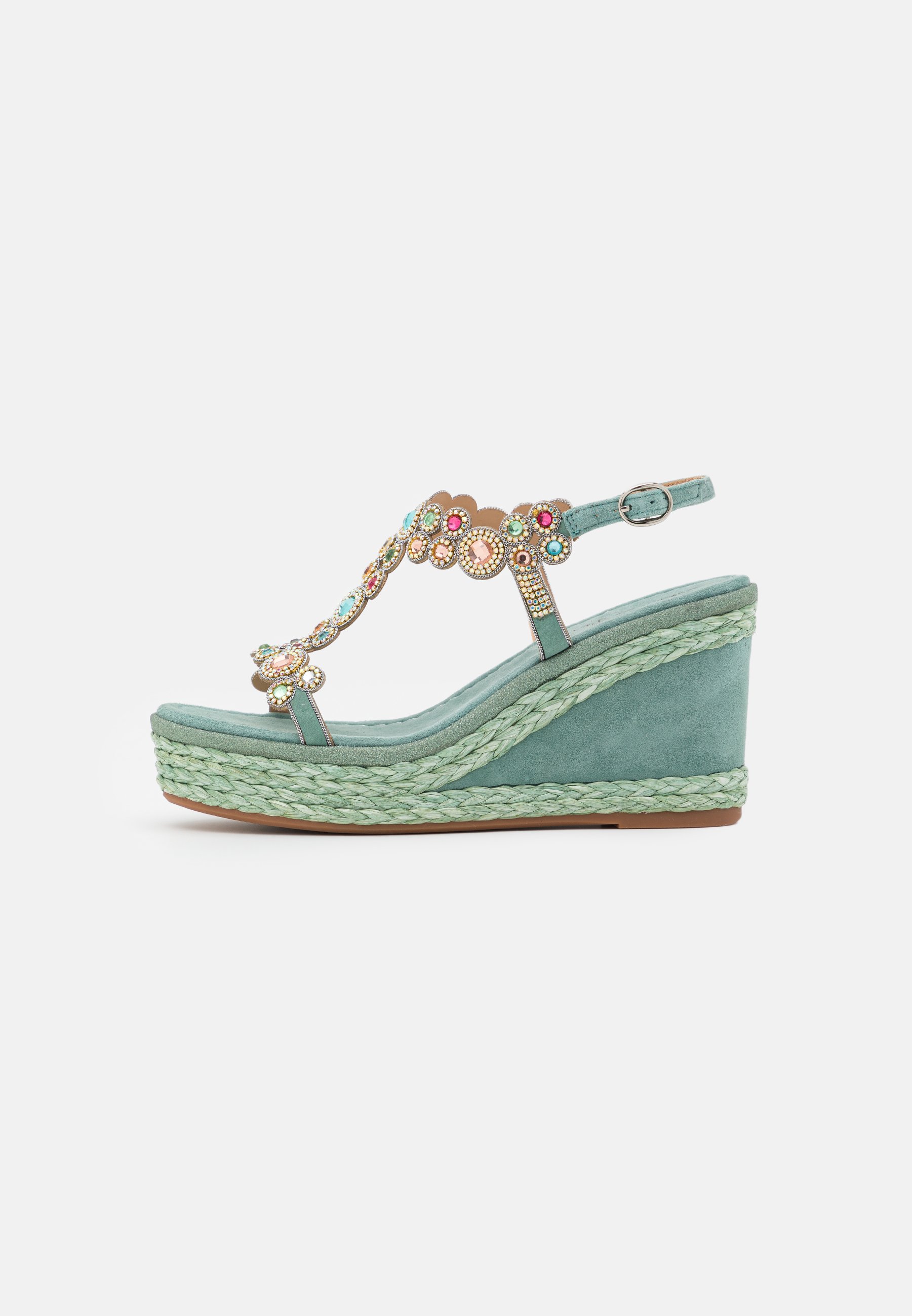 Alma en Pena Sandalen met plateauzool - mint/mintgroen - Zalando.nl