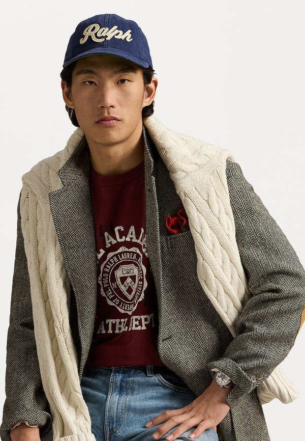 SHORT SLEEVE - Print T-shirt - harvard wine2