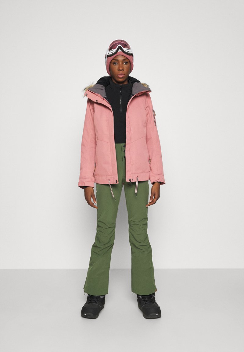 Damen Sportbekleidung | Roxy RISING HIGH Schneehose bronze green/schwarz - KQ36412 Damen Sportbekleidung | Roxy RISING HIGH Schneehose bronze green/schwarz - KQ36412