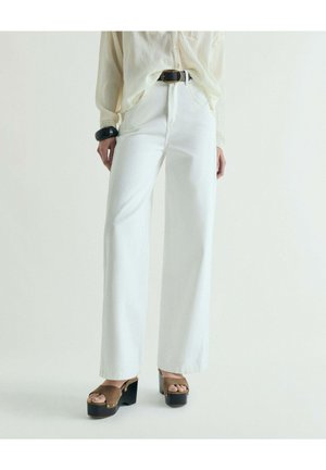 CONTRAST  - Vaqueros holgados - ecru