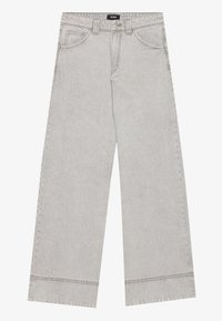 Wide leg - grey denim
