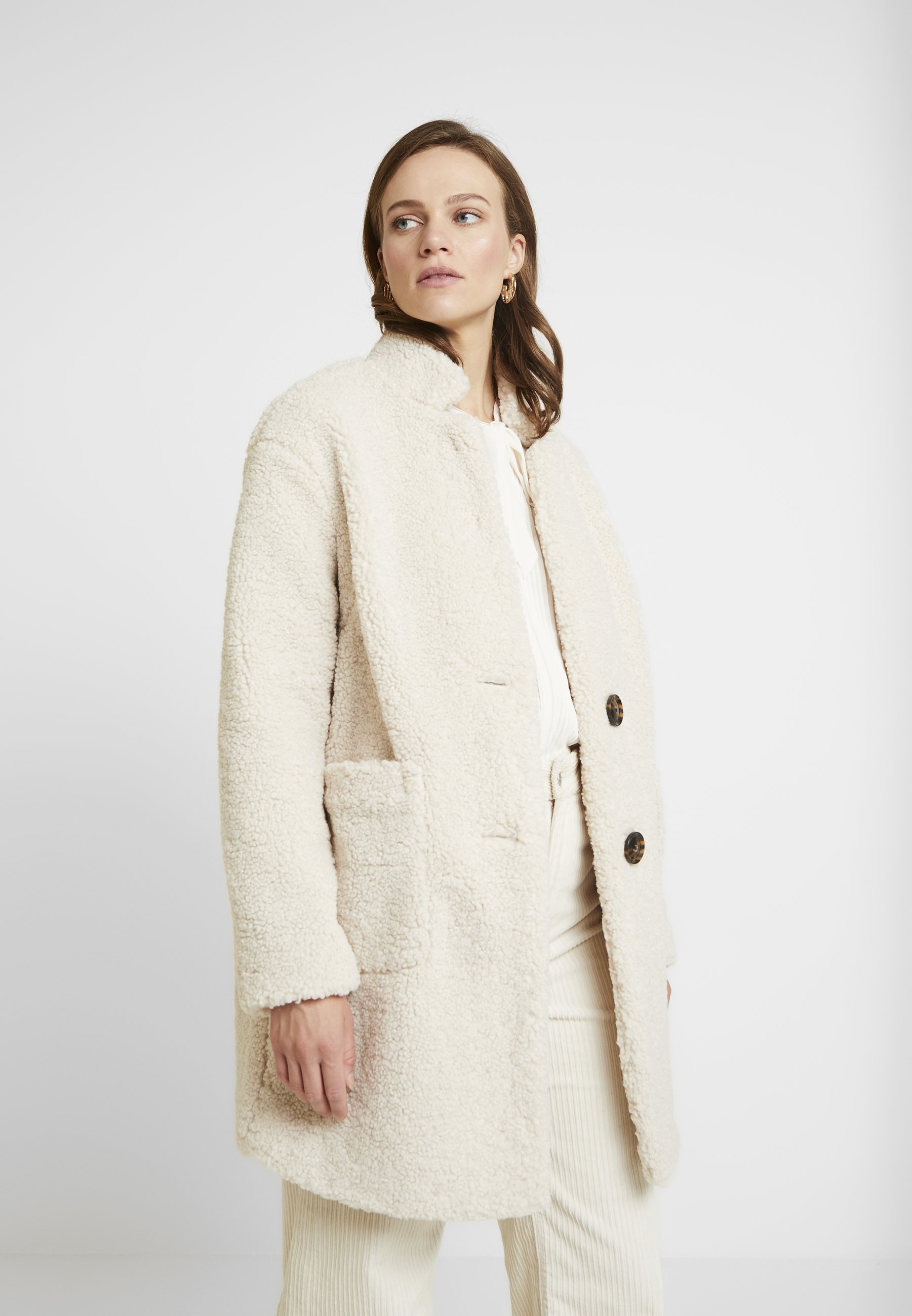 Banana republic teddy long coat Clearance