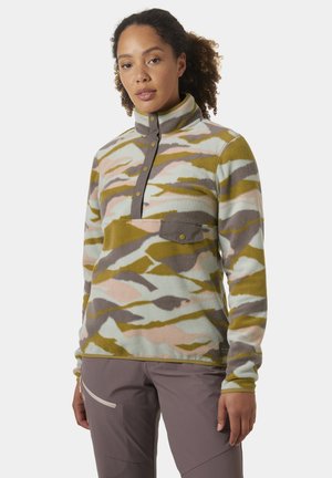 MARIDALEN - Fleece jumper - sparrow grey fjord camo