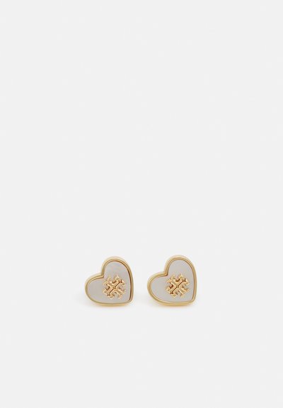 Tory Burch KIRA HEART STUDS - Earrings - gold-coloured