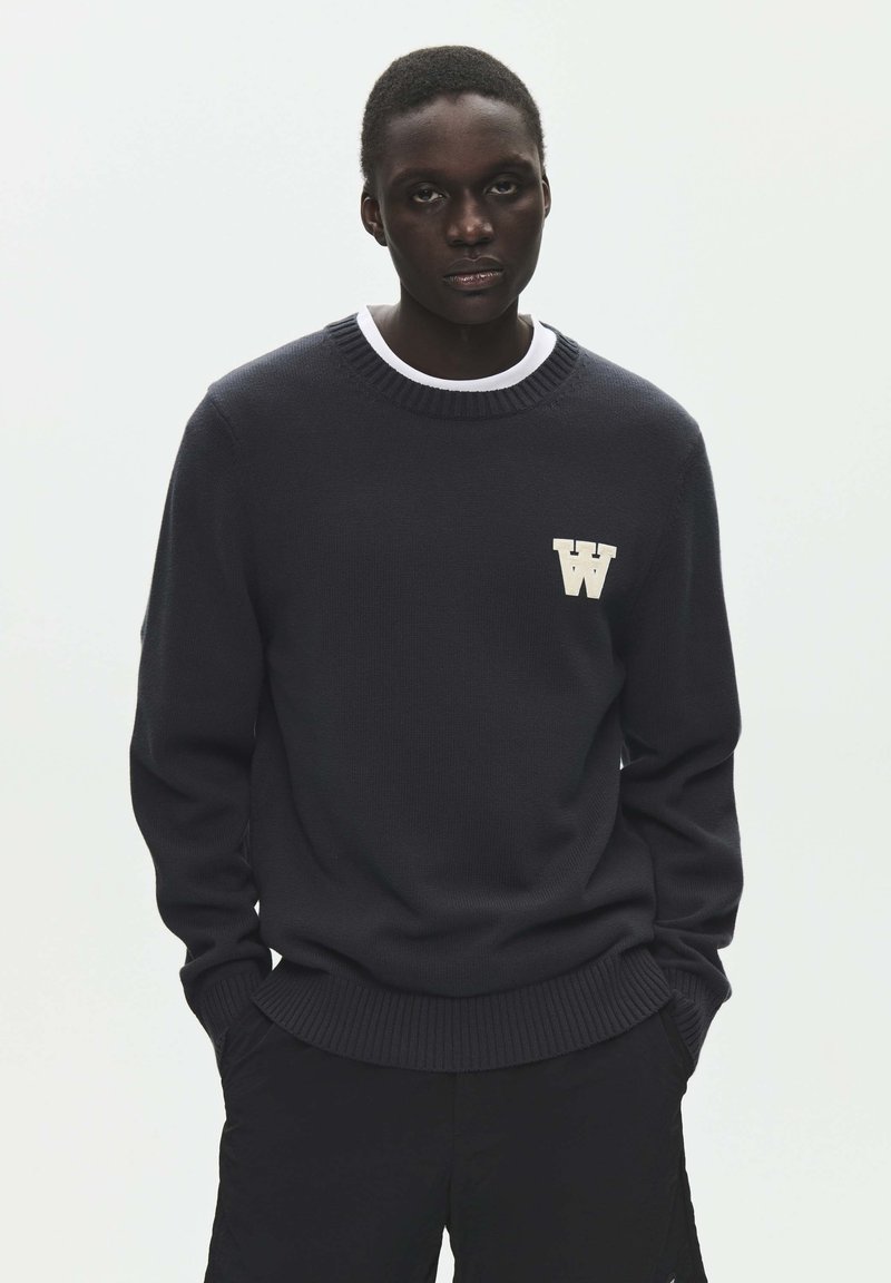 WOOD WOOD WWTAY - Pullover - pirate black